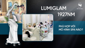 Máy Lumiglam 1927 phù hợp với các mô hình spa chăm sóc da và thẩm mỹ không xâm lấn