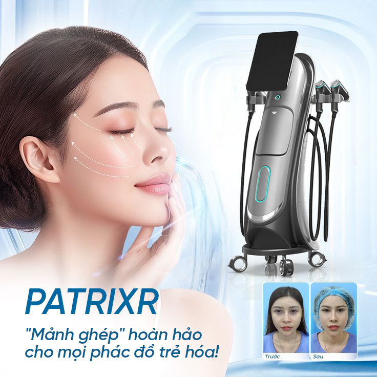 Máy RF vi điểm microneedle tái tạo collagen, trị sẹo rỗ hiệu quả.