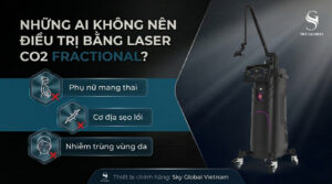 Danh sách đối tượng chống chỉ định điều trị Laser CO2 Fractional - Thiết bị chính hãng Sky Global