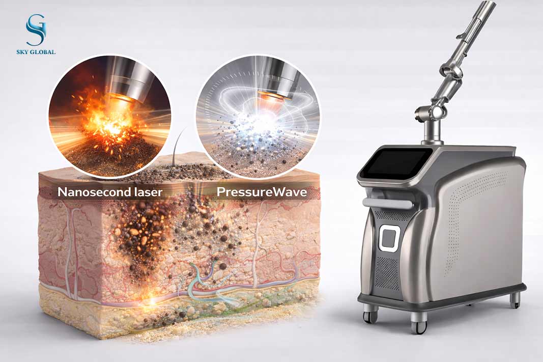 Máy Pico Laser trị nám hiệu quả nhất hiện nay cung cấp bởi Sky Global.