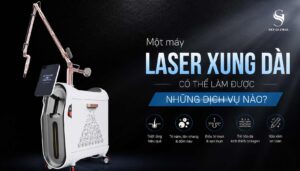 Một máy laser xung dài có thể thực hiện nhiều dịch vụ thẩm mỹ